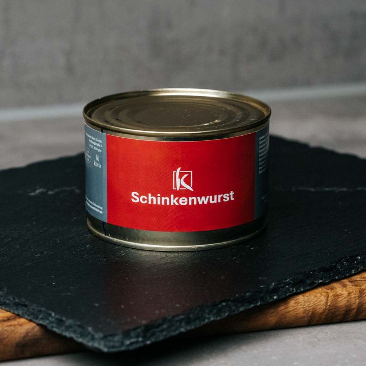 Schinkenwurst Dose groß