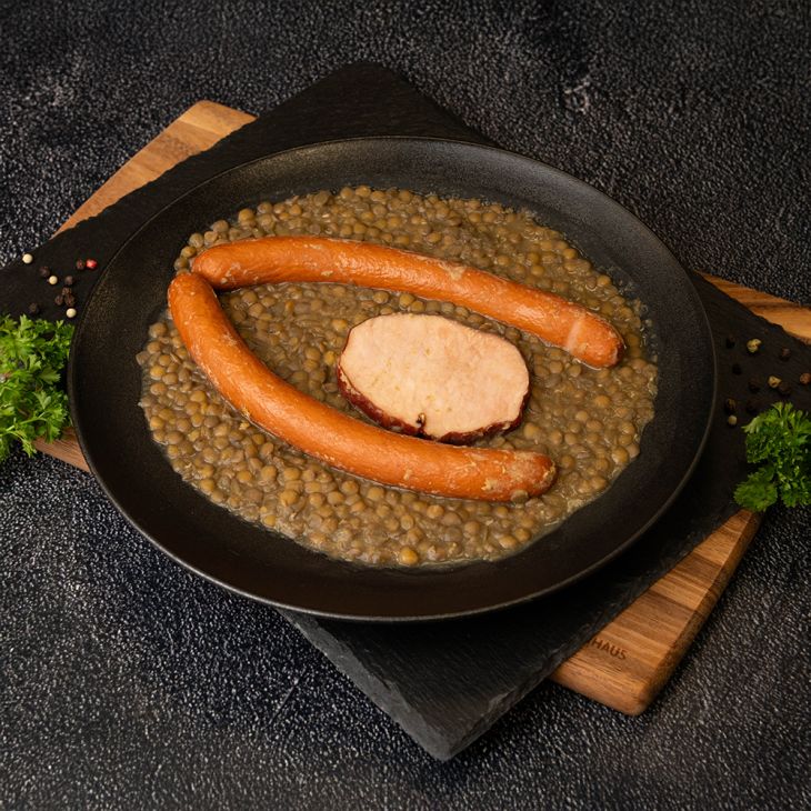 Schwäbische Hausmacher Linsen